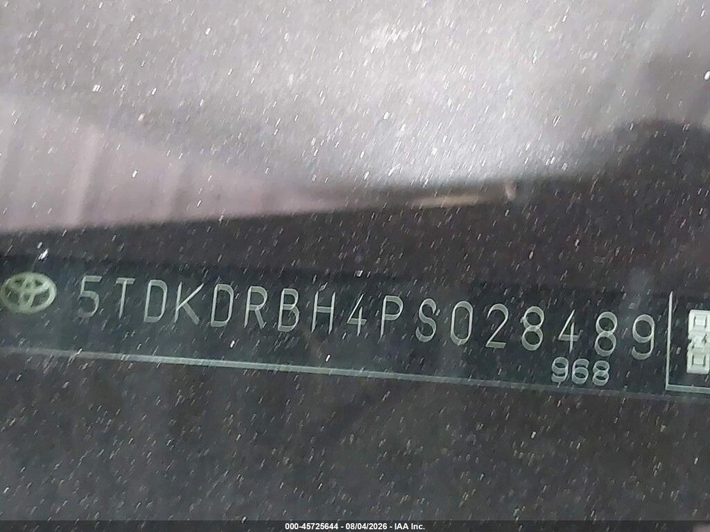 5TDKDRBH4PS028489 2023 TOYOTA HIGHLANDER photo no. 9