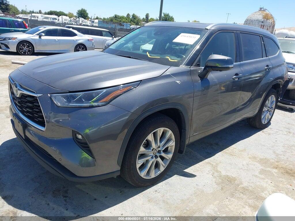 5TDXBRCH2PS110425 2023 TOYOTA HIGHLANDER photo no. 2