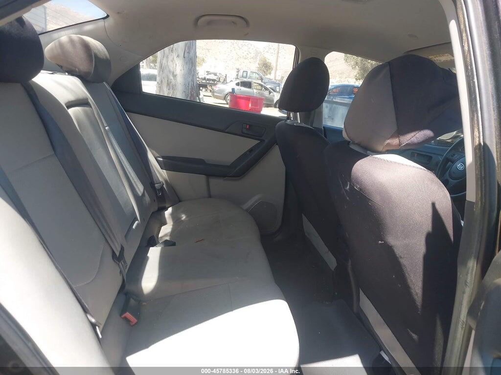KNAFU4A29A5069356 2010 KIA FORTE photo no. 8