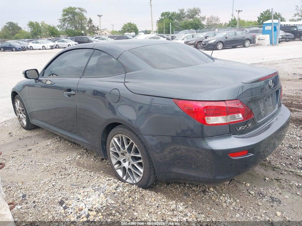 JTHFF2C23A2510798 2010 LEXUS IS 250C photo no. 3