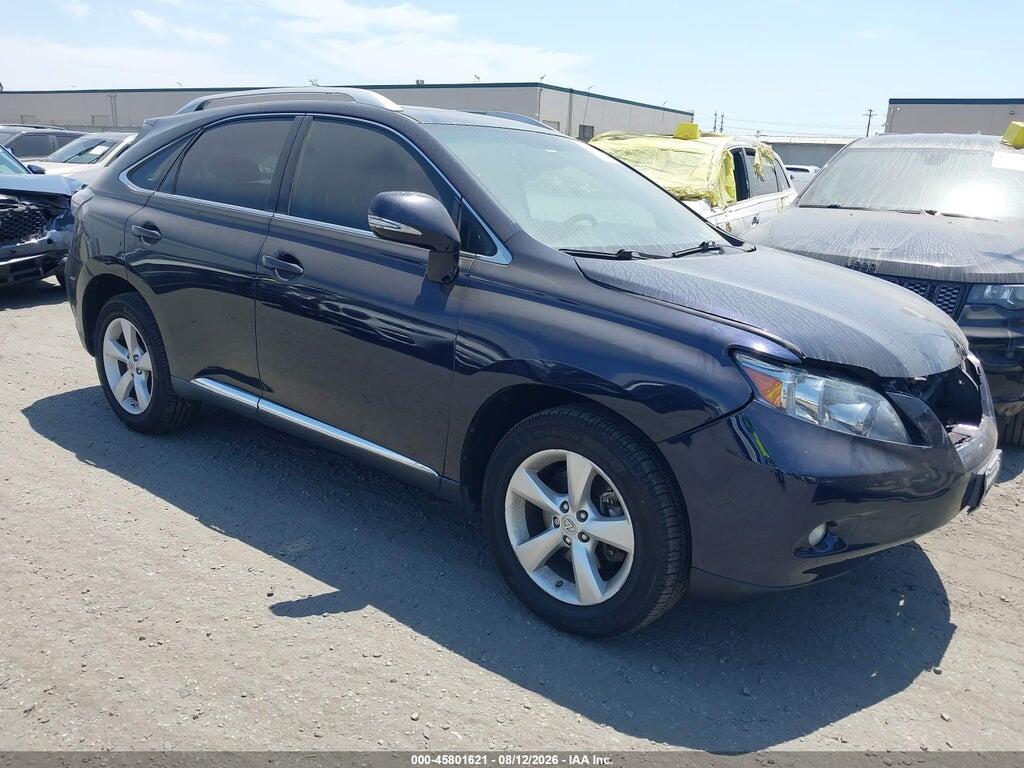 2T2BK1BA1AC037463 2010 LEXUS RX 350 photo no. 1