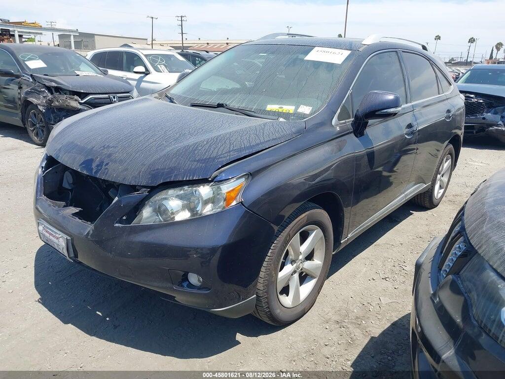 2T2BK1BA1AC037463 2010 LEXUS RX 350 photo no. 2