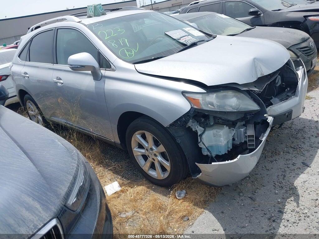 2T2BK1BA0AC036367 2010 LEXUS RX 350 photo no. 1
