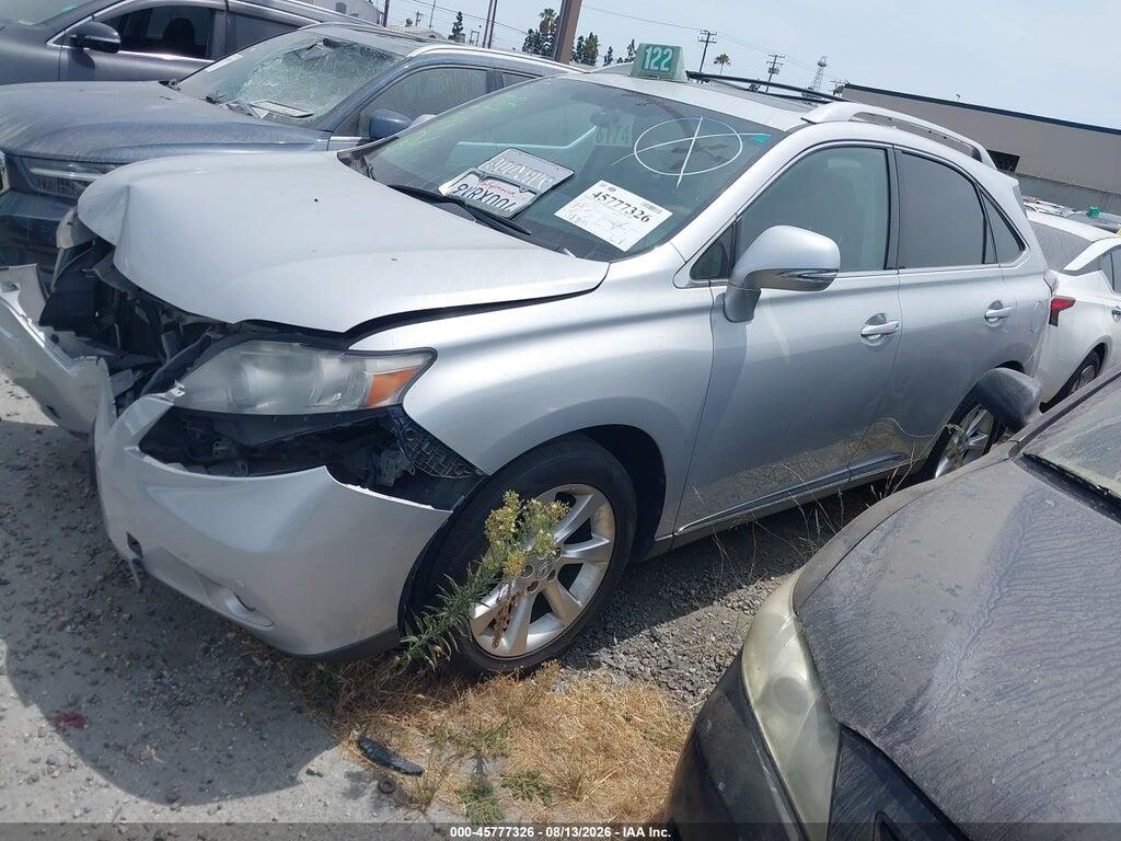2T2BK1BA0AC036367 2010 LEXUS RX 350 photo no. 2