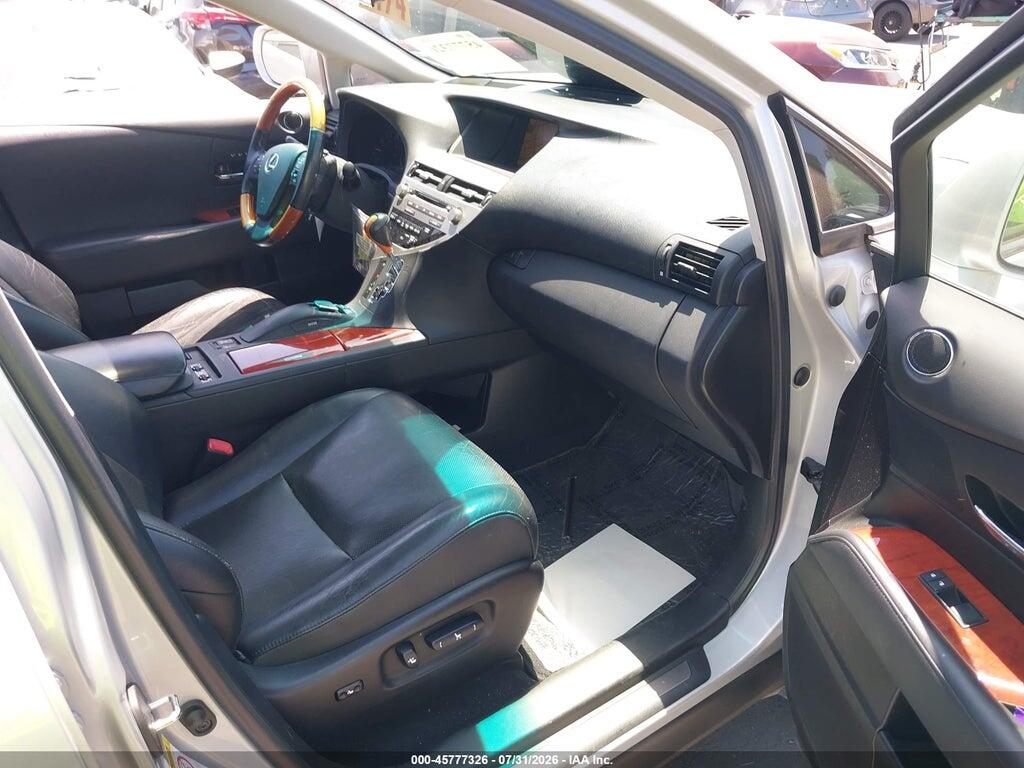 2T2BK1BA0AC036367 2010 LEXUS RX 350 photo no. 5