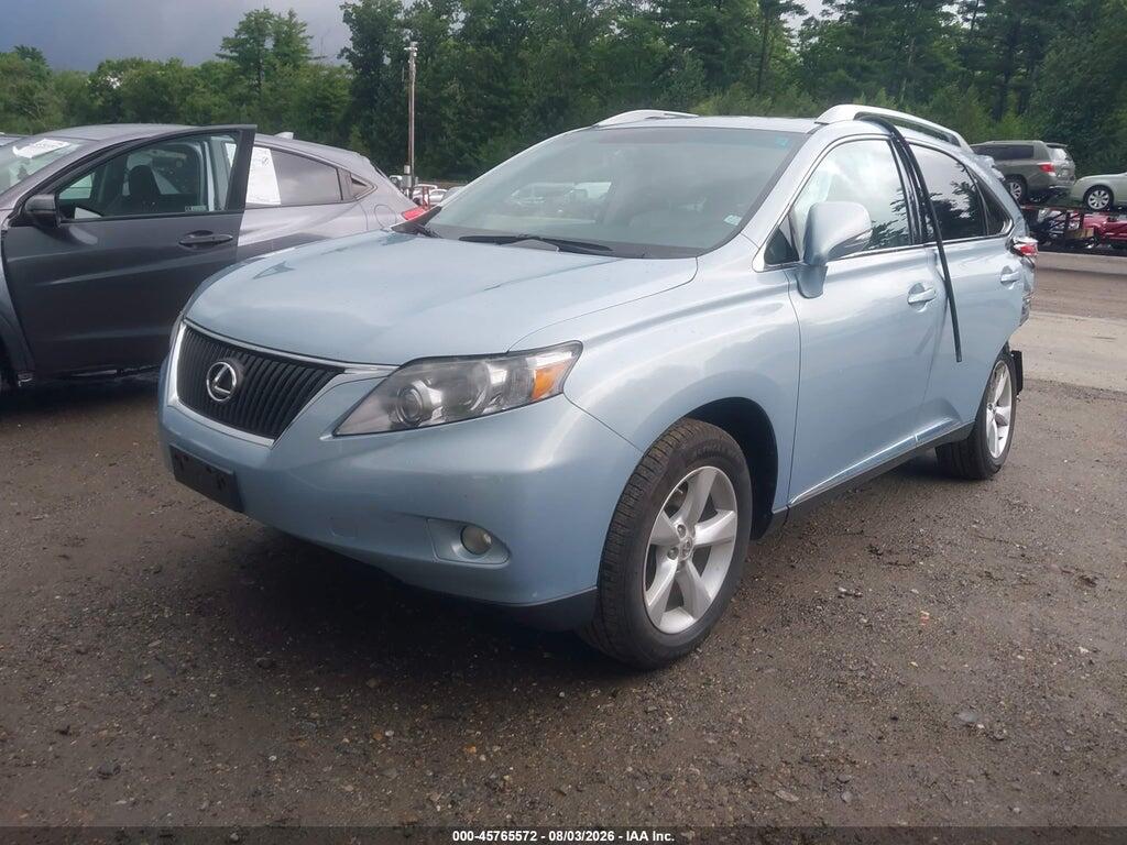 2T2BK1BAXAC055217 2010 LEXUS RX 350 photo no. 2