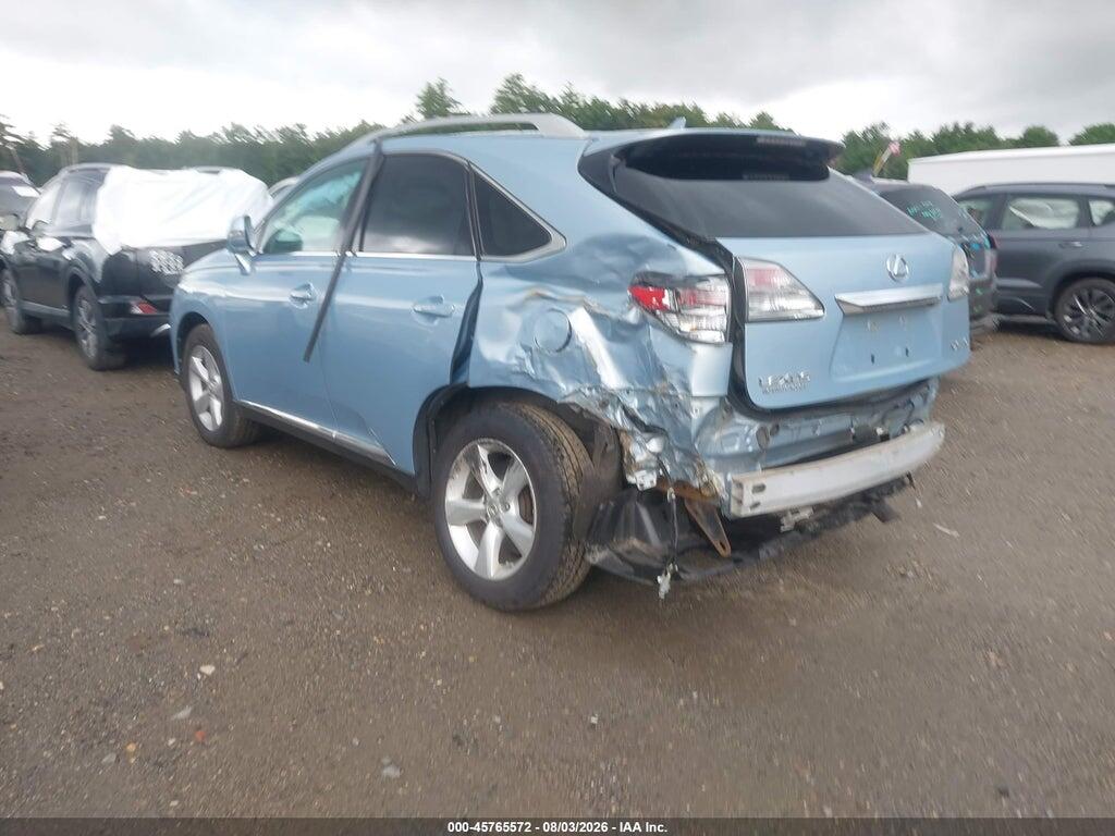 2T2BK1BAXAC055217 2010 LEXUS RX 350 photo no. 3