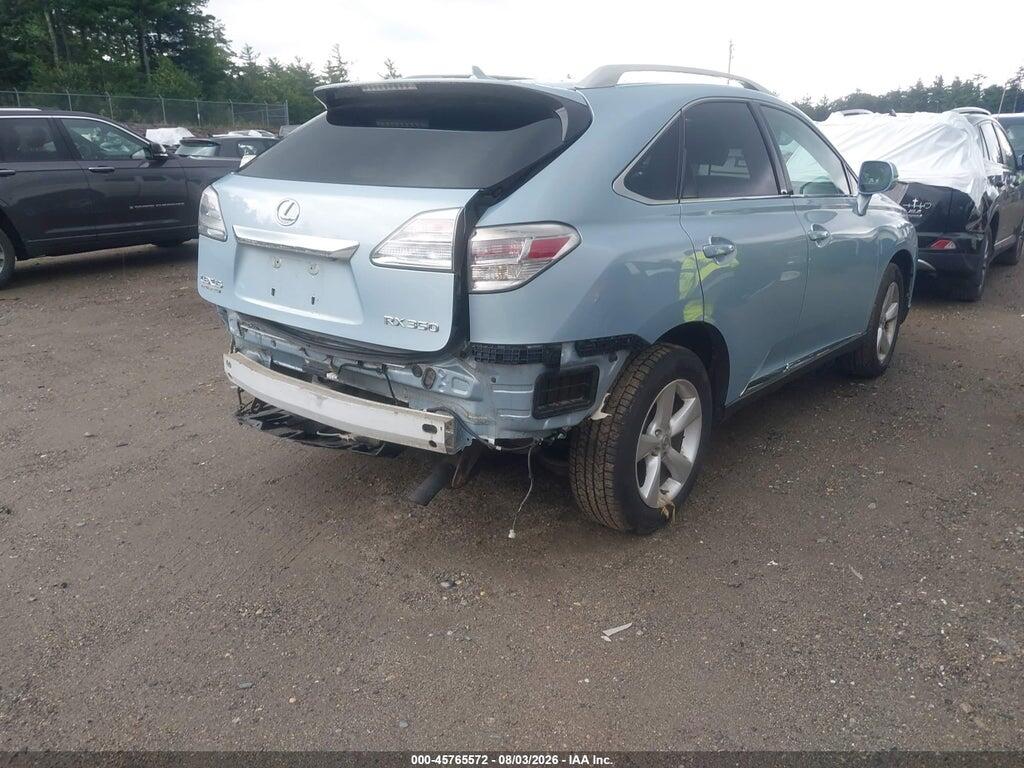 2T2BK1BAXAC055217 2010 LEXUS RX 350 photo no. 4
