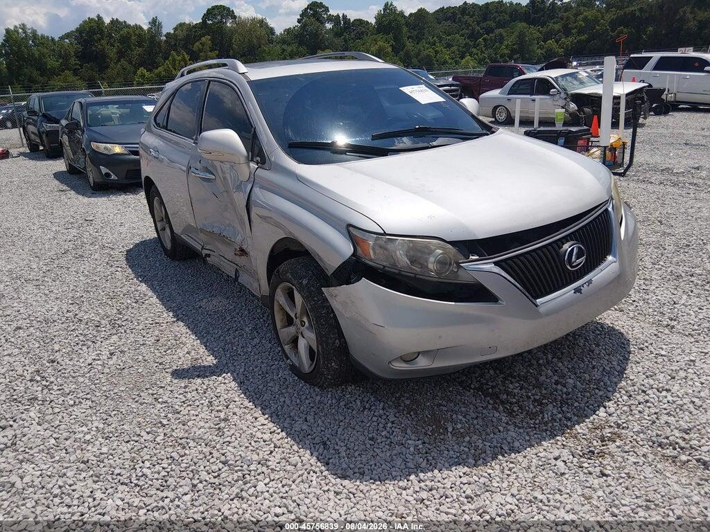 2T2BK1BA1AC031713 2010 LEXUS RX 350 photo no. 1