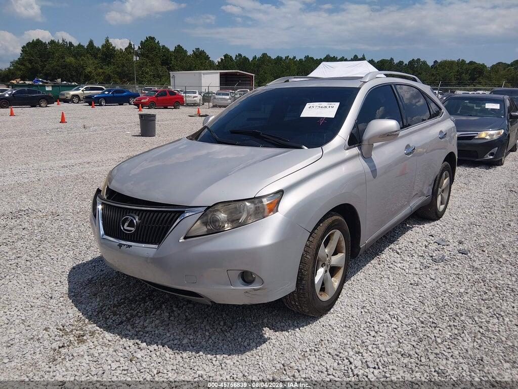 2T2BK1BA1AC031713 2010 LEXUS RX 350 photo no. 2
