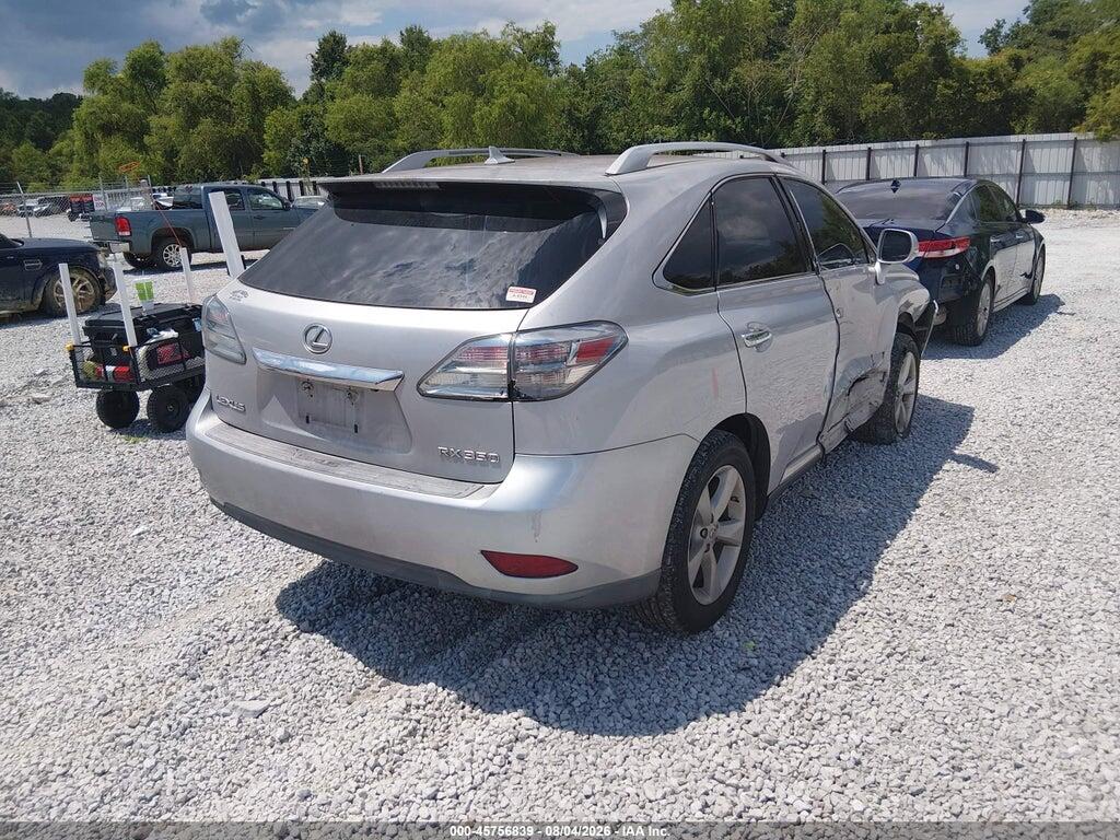 2T2BK1BA1AC031713 2010 LEXUS RX 350 photo no. 4