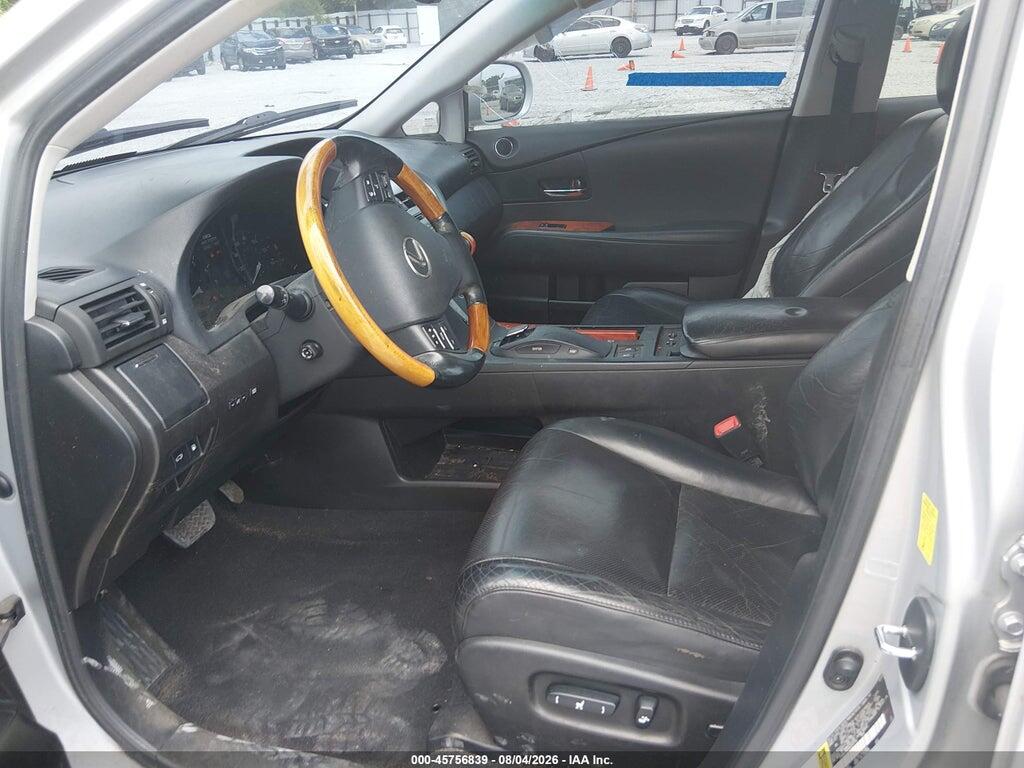 2T2BK1BA1AC031713 2010 LEXUS RX 350 photo no. 5