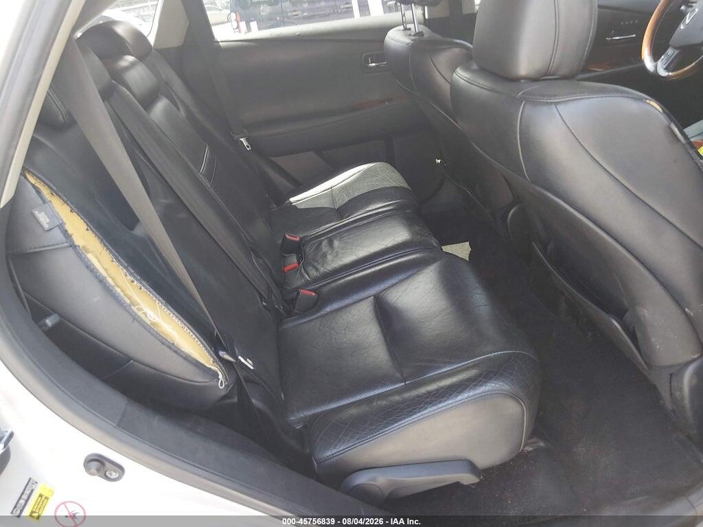 2T2BK1BA1AC031713 2010 LEXUS RX 350 photo no. 8