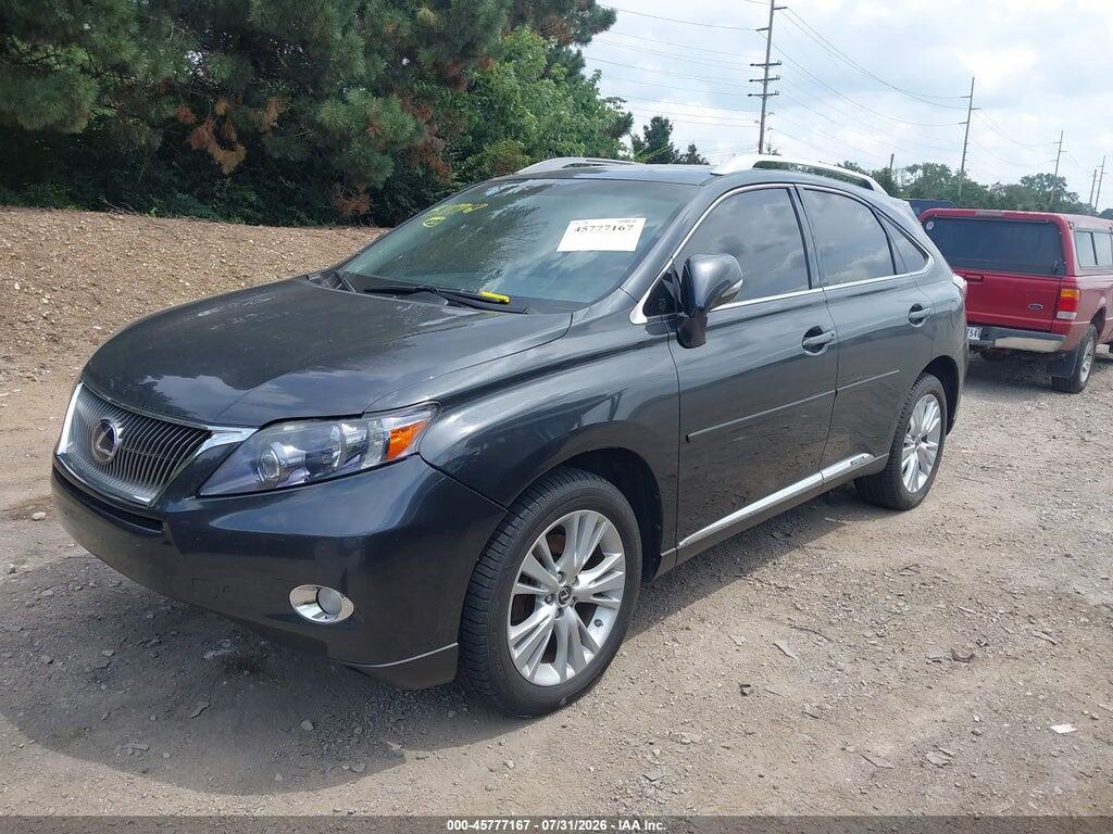 JTJBC1BA6A2012331 2010 LEXUS RX 450H photo no. 2