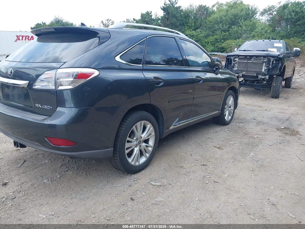 JTJBC1BA6A2012331 2010 LEXUS RX 450H photo no. 4