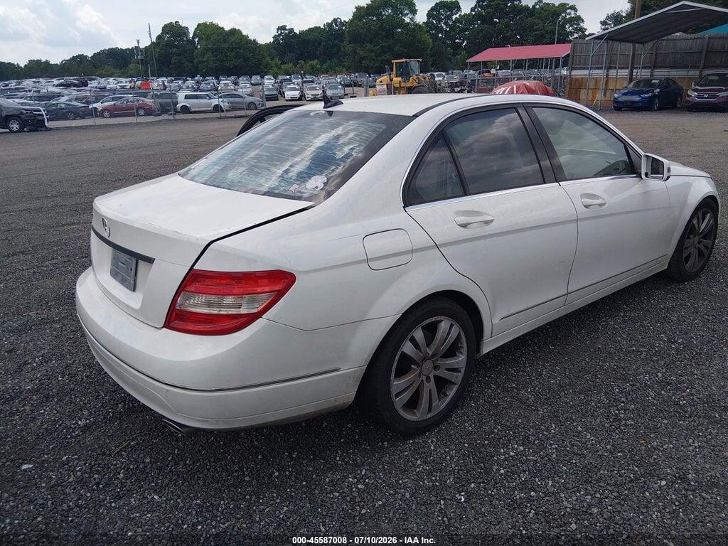 WDDGF5EB3AR102111 2010 MERCEDES-BENZ C 300 photo no. 4