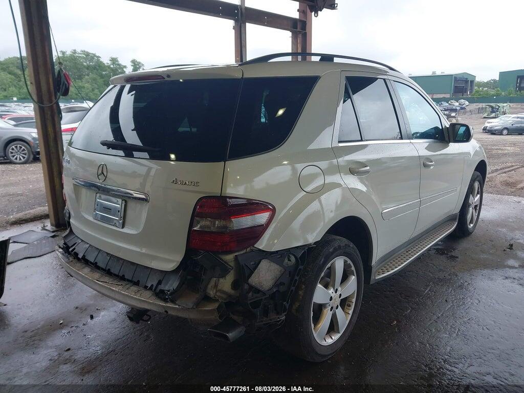 4JGBB8GB3AA559512 2010 MERCEDES-BENZ ML photo no. 4