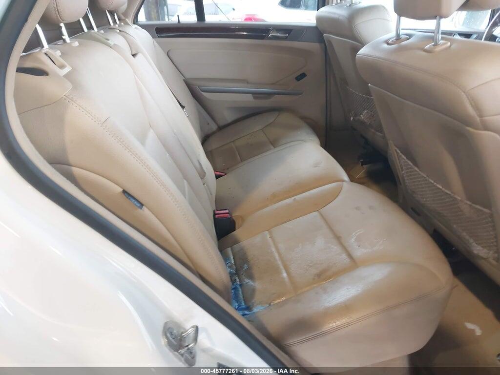 4JGBB8GB3AA559512 2010 MERCEDES-BENZ ML photo no. 8
