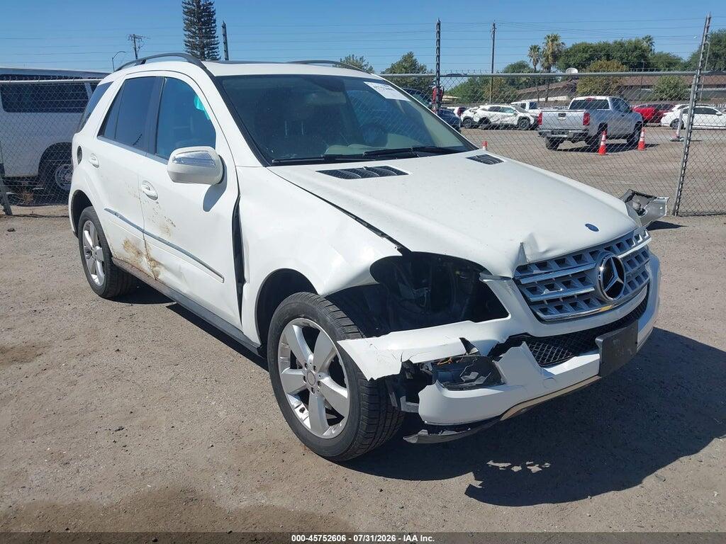 4JGBB8GB6AA611697 2010 MERCEDES-BENZ ML 350 photo no. 1