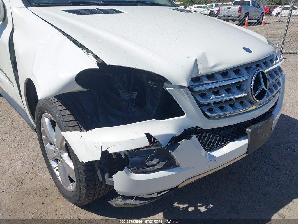 4JGBB8GB6AA611697 2010 MERCEDES-BENZ ML 350 photo no. 6