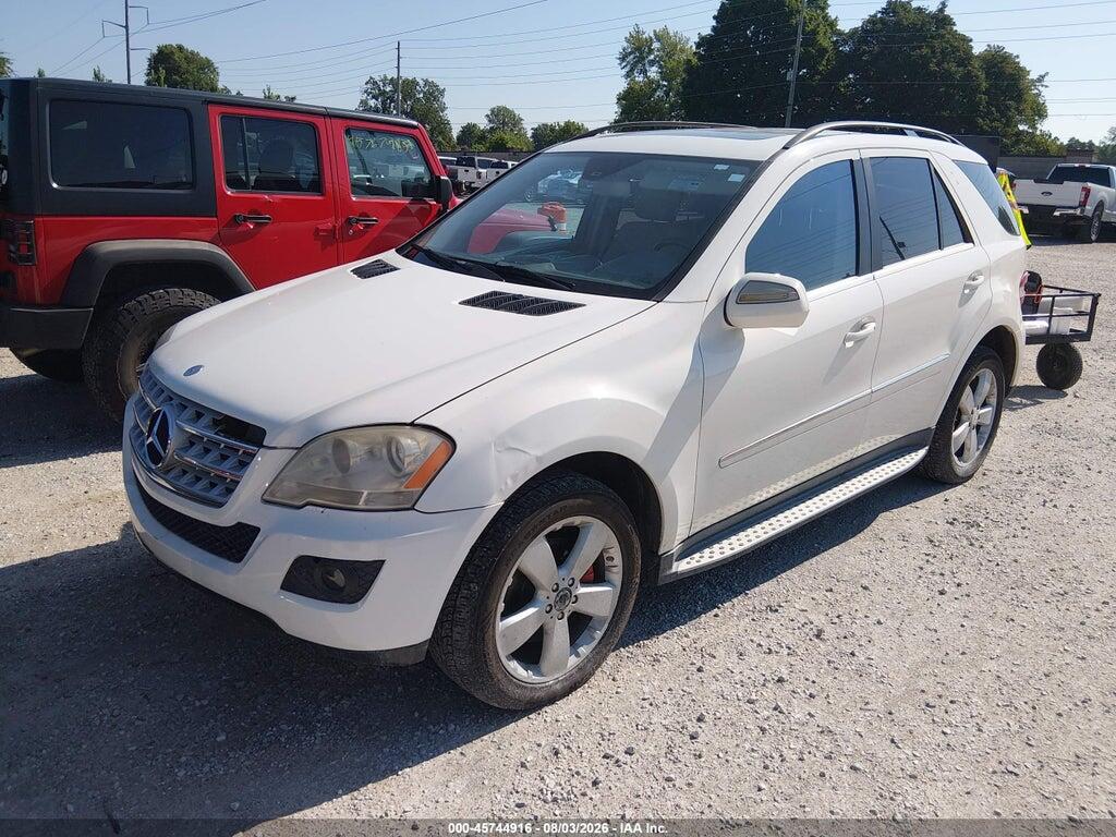 4JGBB8GB5AA572875 2010 MERCEDES-BENZ ML 350 photo no. 2