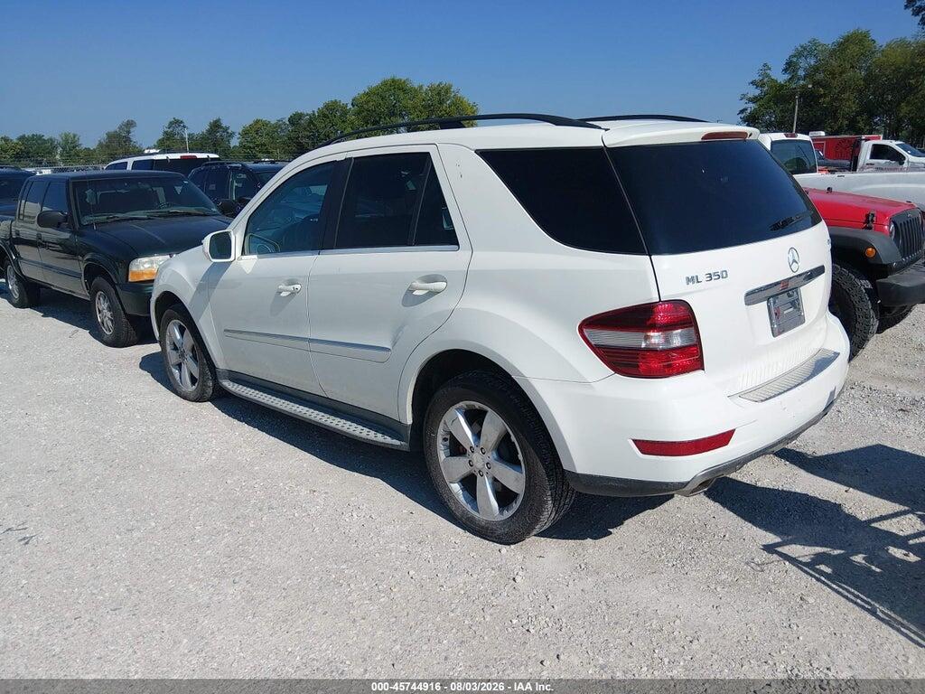 4JGBB8GB5AA572875 2010 MERCEDES-BENZ ML 350 photo no. 3