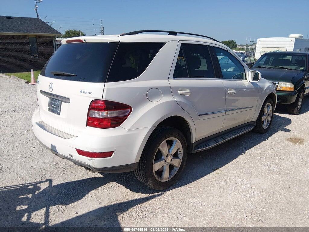 4JGBB8GB5AA572875 2010 MERCEDES-BENZ ML 350 photo no. 4