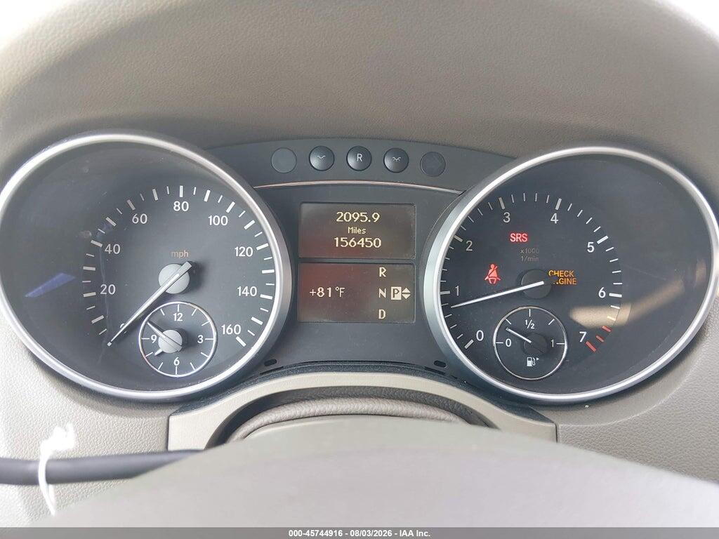 4JGBB8GB5AA572875 2010 MERCEDES-BENZ ML 350 photo no. 7