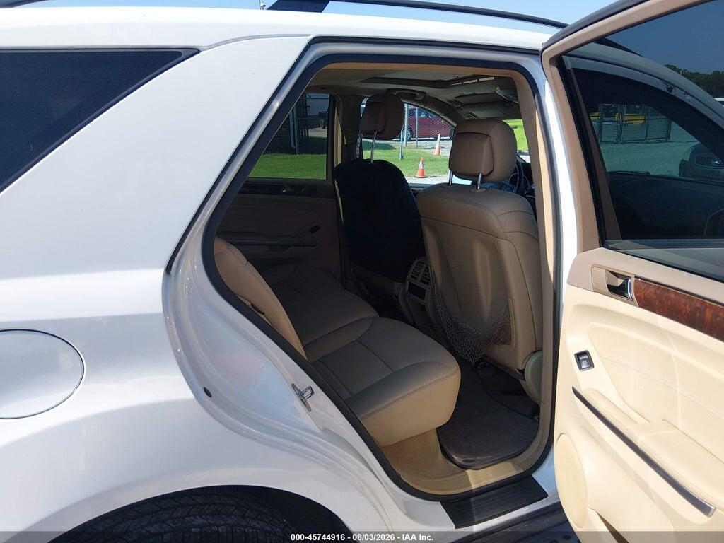 4JGBB8GB5AA572875 2010 MERCEDES-BENZ ML 350 photo no. 8