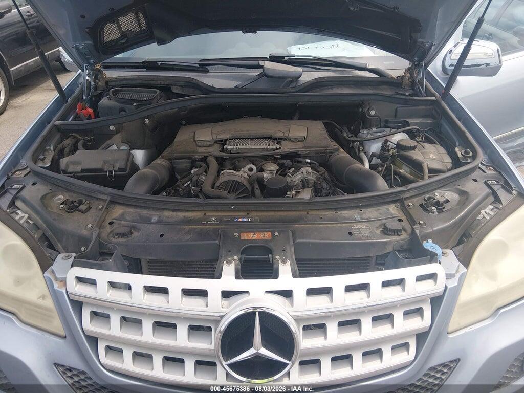 4JGBB5GB9AA588446 2010 MERCEDES-BENZ ML 350 photo no. 10