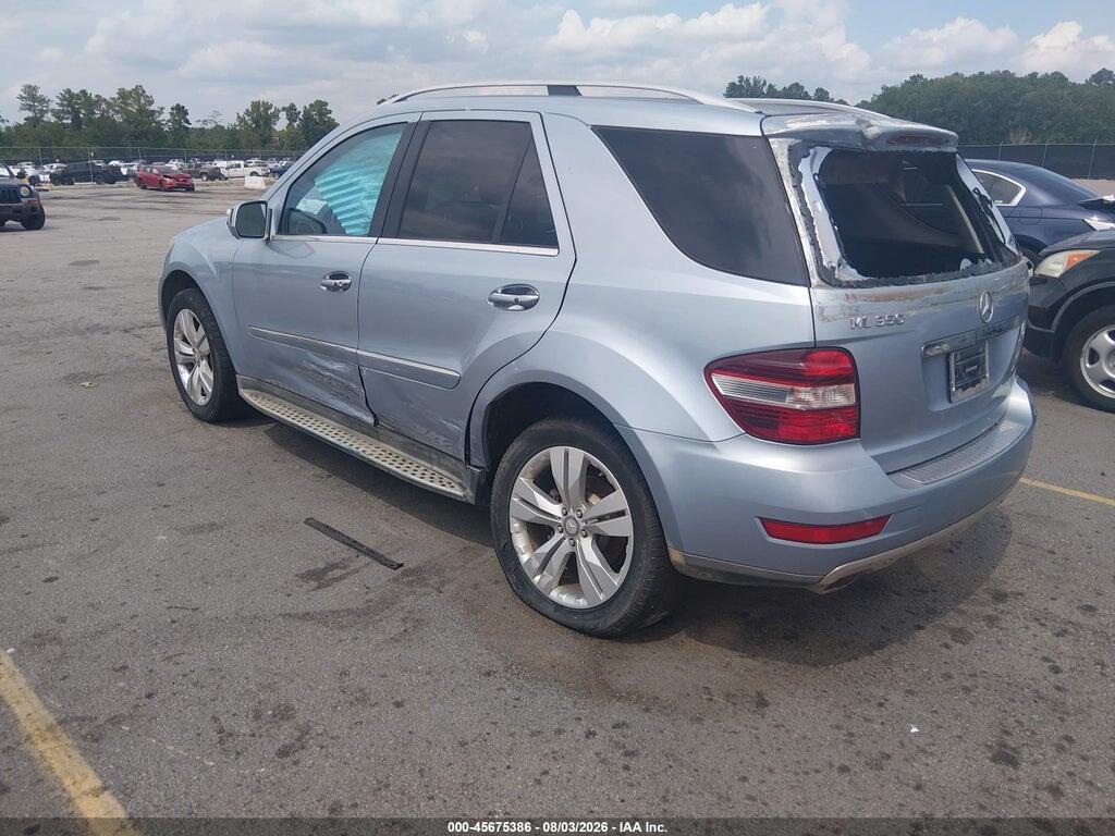 4JGBB5GB9AA588446 2010 MERCEDES-BENZ ML 350 photo no. 3