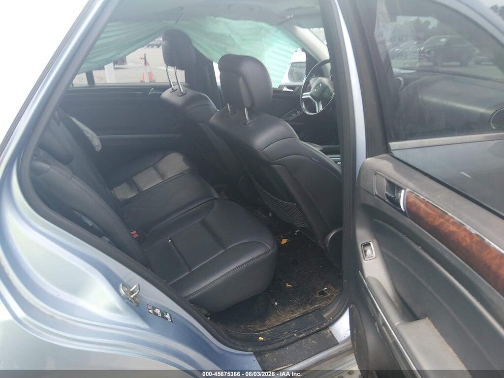 4JGBB5GB9AA588446 2010 MERCEDES-BENZ ML 350 photo no. 8