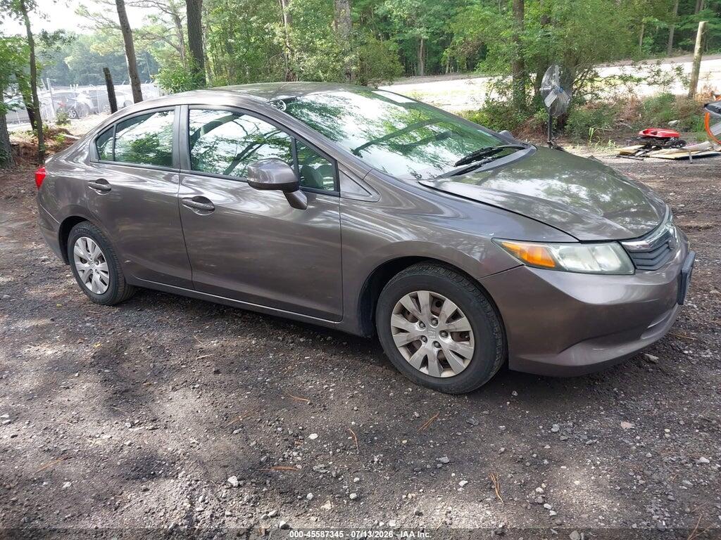 2HGFB2F5XCH503460 2012 HONDA CIVIC photo no. 1