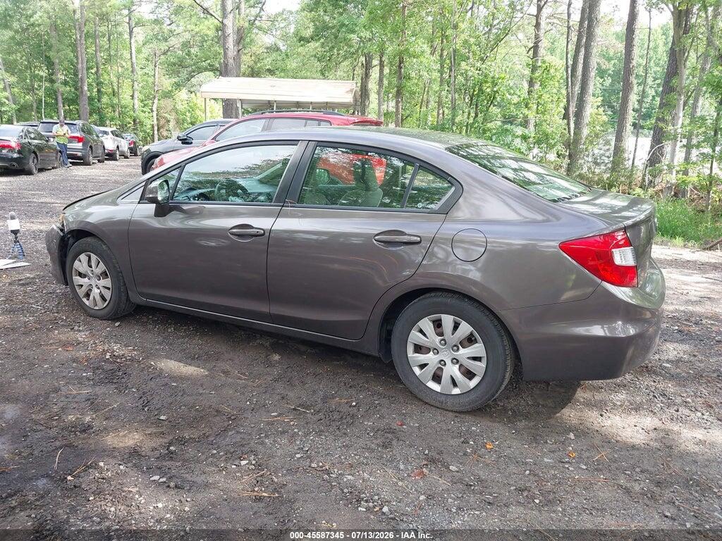 2HGFB2F5XCH503460 2012 HONDA CIVIC photo no. 3