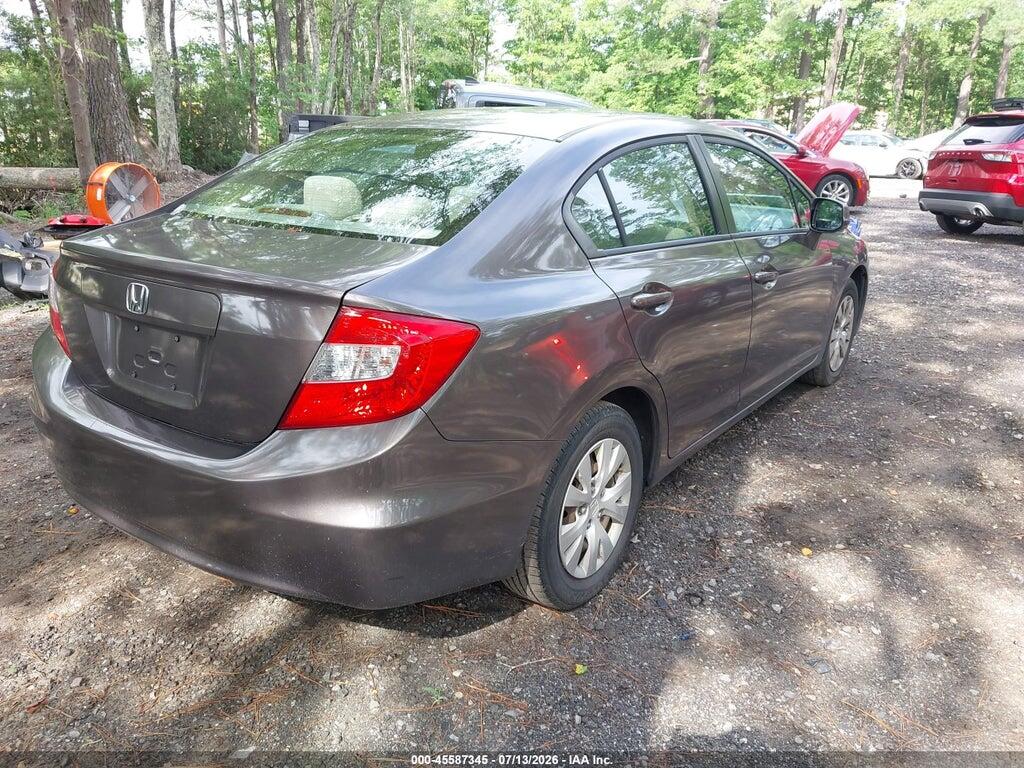 2HGFB2F5XCH503460 2012 HONDA CIVIC photo no. 4