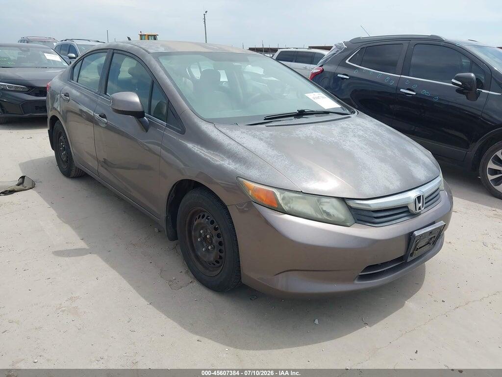 2HGFB2F5XCH524566 2012 HONDA CIVIC photo no. 1