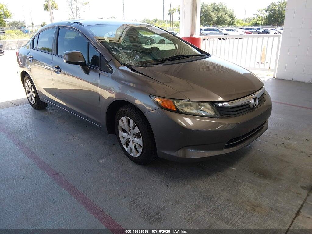 19XFB2F5XCE048586 2012 HONDA CIVIC photo no. 1