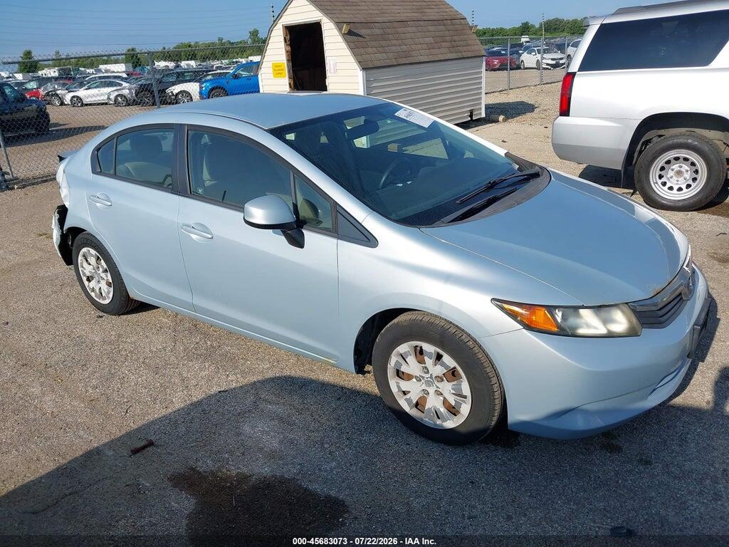 19XFB2F59CE014719 2012 HONDA CIVIC photo no. 1