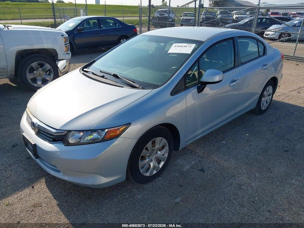19XFB2F59CE014719 2012 HONDA CIVIC photo no. 2