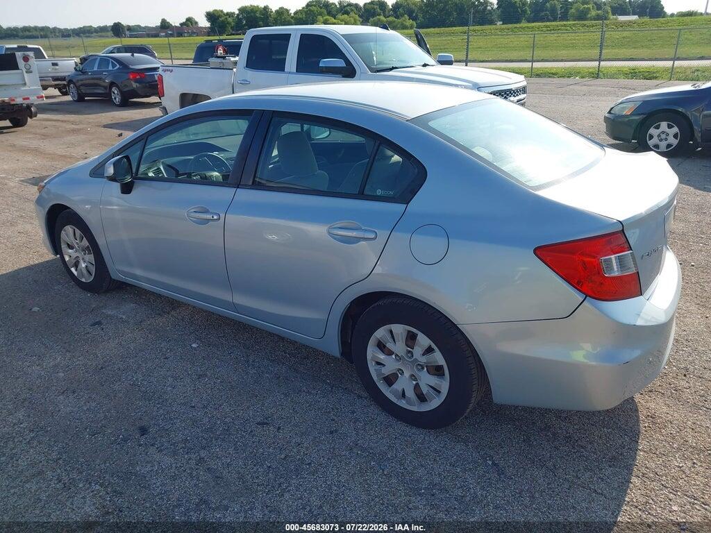 19XFB2F59CE014719 2012 HONDA CIVIC photo no. 3