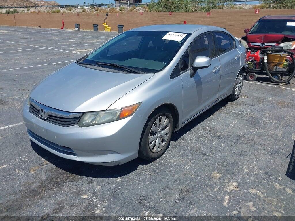 2HGFB2F51CH564597 2012 HONDA CIVIC photo no. 2