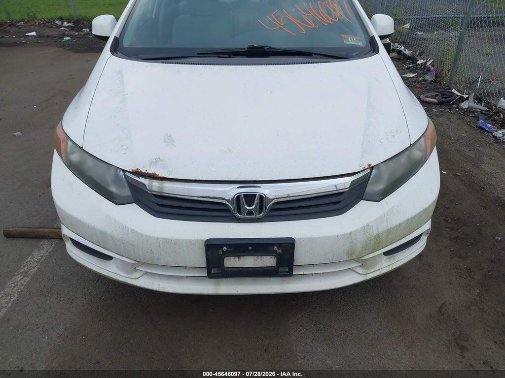 19XFB2F88CE316433 2012 HONDA CIVIC photo no. 6