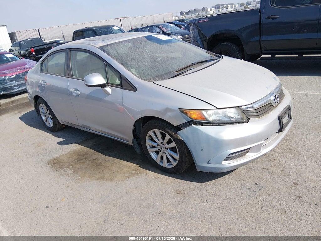 19XFB2F87CE343820 2012 HONDA CIVIC photo no. 1