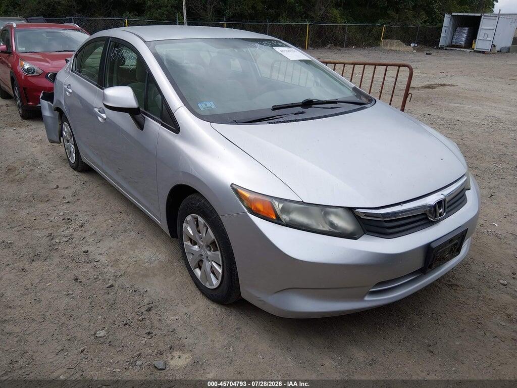 2HGFB2F59CH314167 2012 HONDA CIVIC photo no. 1