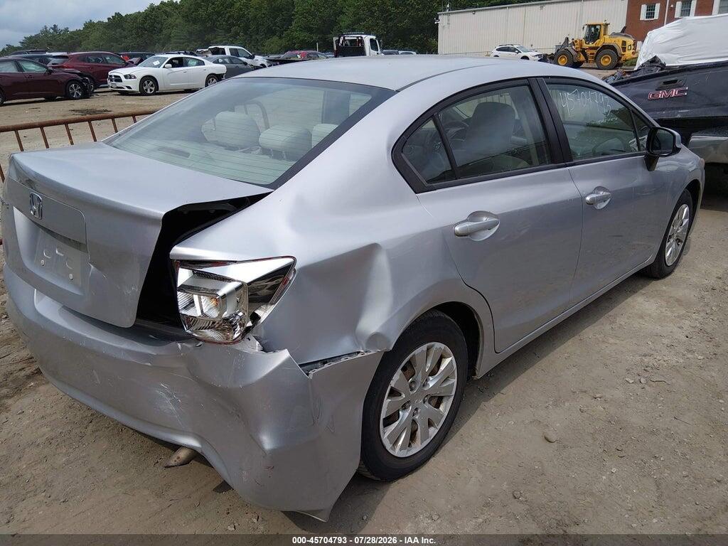 2HGFB2F59CH314167 2012 HONDA CIVIC photo no. 4