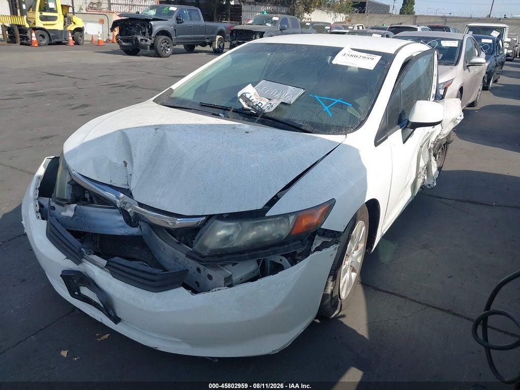 19XFB2F51CE347089 2012 HONDA CIVIC photo no. 2