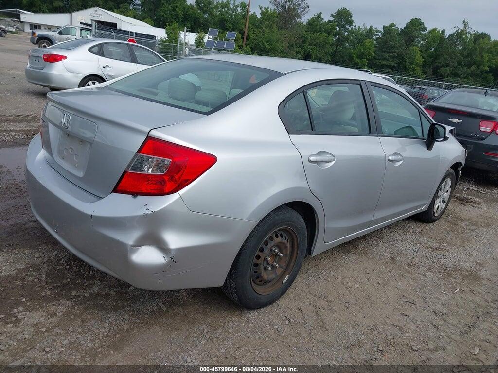 2HGFB2F54CH317428 2012 HONDA CIVIC photo no. 4