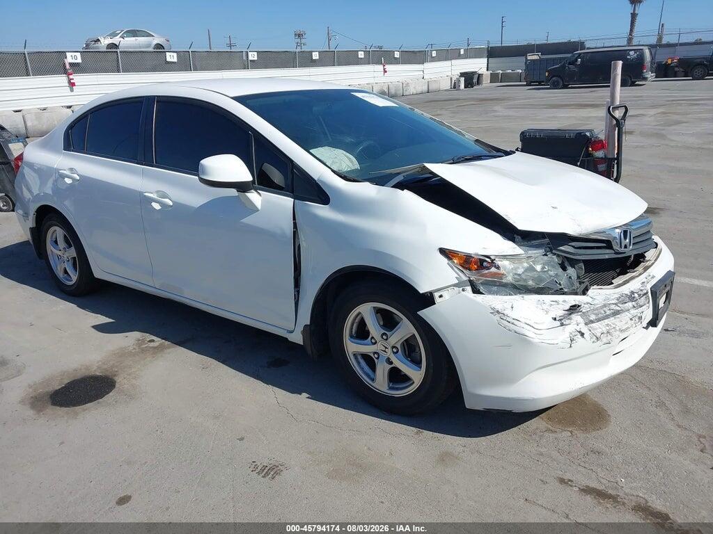 19XFB5F55CE000821 2012 HONDA CIVIC photo no. 1