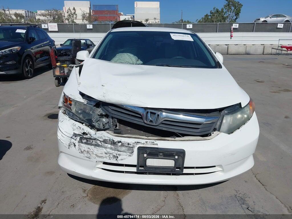 19XFB5F55CE000821 2012 HONDA CIVIC photo no. 12