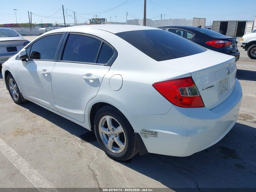 19XFB5F55CE000821 2012 HONDA CIVIC photo no. 3